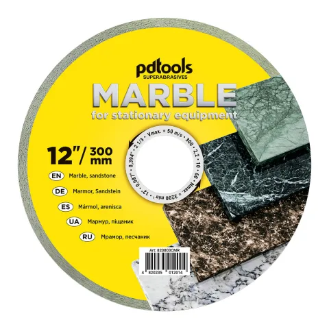 Круг алмазний вiдрiзний MARBLE 1A1R для стаціонарного обладнання 